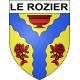 Pegatinas escudo de armas de Le Rozier adhesivo de la etiqueta engomada