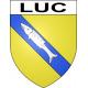 Luc 48 ville sticker blason écusson autocollant adhésif