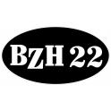 BZH 22 Côte d'Amor Breizh Bretagne auto voiture support autocollant sticker logo843