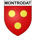 Montrodat Sticker wappen, gelsenkirchen, augsburg, klebender aufkleber