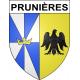 Prunières Sticker wappen, gelsenkirchen, augsburg, klebender aufkleber
