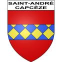Adesivi stemma Saint-André-Capcèze adesivo