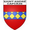 Saint-André-Capcèze Sticker wappen, gelsenkirchen, augsburg, klebender aufkleber