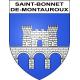 Stickers coat of arms Saint-Bonnet-de-Montauroux adhesive sticker