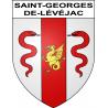 Adesivi stemma Saint-Georges-de-Lévéjac adesivo
