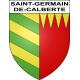 Stickers coat of arms Saint-Germain-de-Calberte adhesive sticker