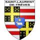 Saint-Laurent-de-Trèves 48 ville sticker blason écusson autocollant adhésif
