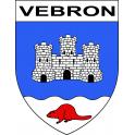 Stickers coat of arms Vebron adhesive sticker