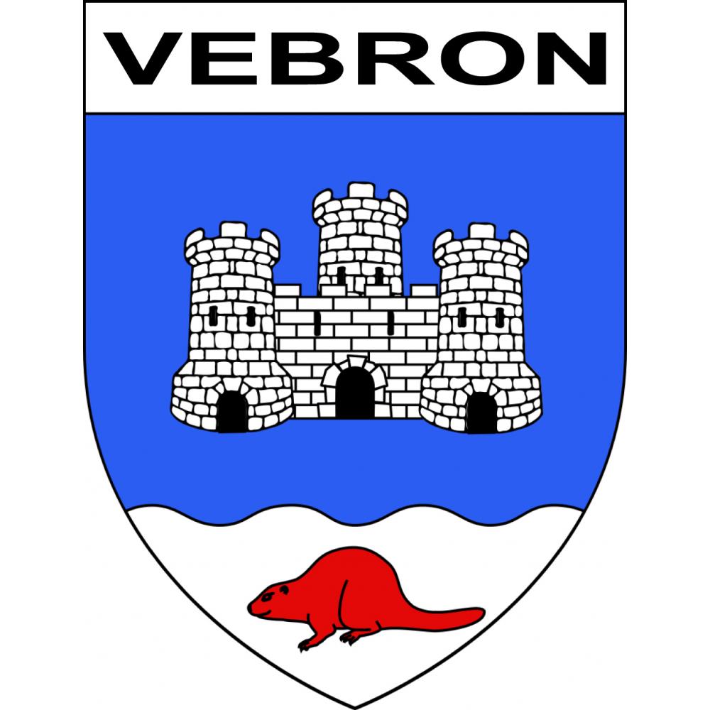 Stickers coat of arms Vebron adhesive sticker