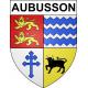 Stickers coat of arms Aubusson adhesive sticker