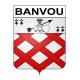 Banvou Sticker wappen, gelsenkirchen, augsburg, klebender aufkleber