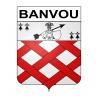 Stickers coat of arms Banvou adhesive sticker