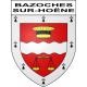 Stickers coat of arms Bazoches-sur-Hoëne adhesive sticker