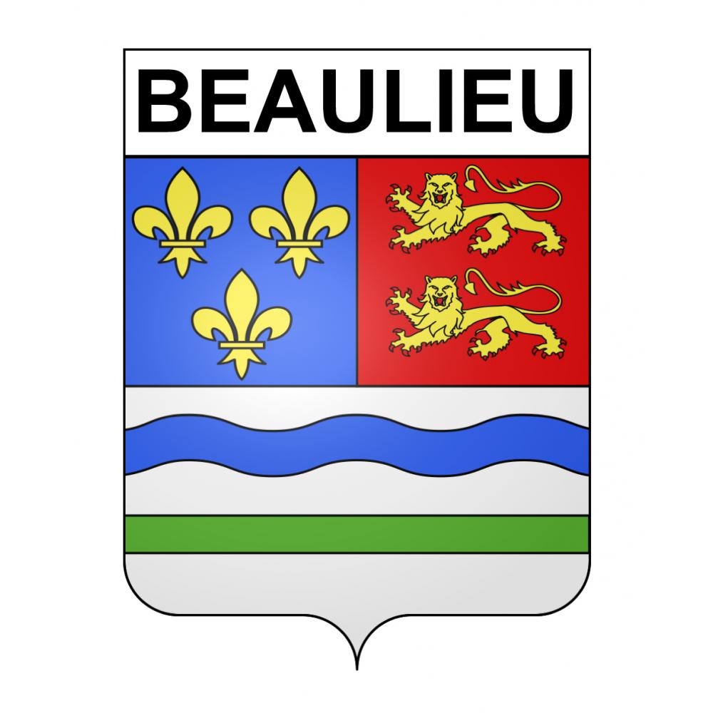Beaulieu Sticker wappen, gelsenkirchen, augsburg, klebender aufkleber