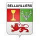 Stickers coat of arms Bellavilliers adhesive sticker