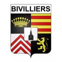 Adesivi stemma Bivilliers adesivo