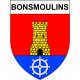 Adesivi stemma Bonsmoulins adesivo