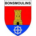 Adesivi stemma Bonsmoulins adesivo