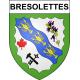 Bresolettes Sticker wappen, gelsenkirchen, augsburg, klebender aufkleber