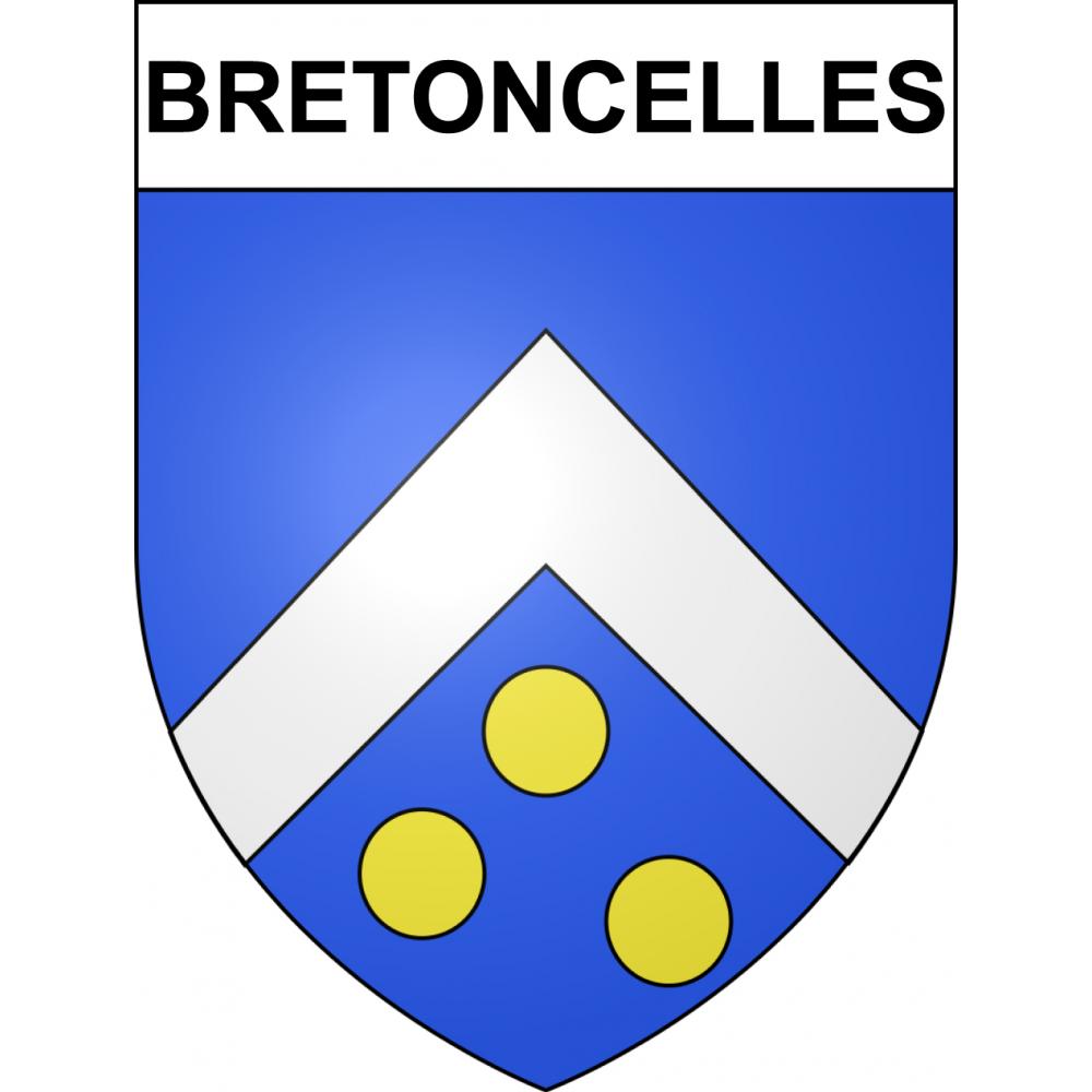 Bretoncelles Sticker wappen, gelsenkirchen, augsburg, klebender aufkleber