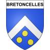 Bretoncelles 61 ville sticker blason écusson autocollant adhésif