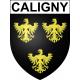 Caligny 61 ville sticker blason écusson autocollant adhésif