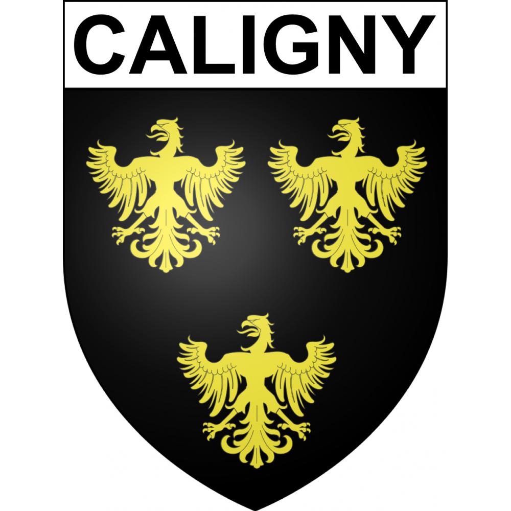 Caligny Sticker wappen, gelsenkirchen, augsburg, klebender aufkleber