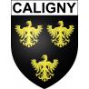 Adesivi stemma Caligny adesivo