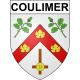 Pegatinas escudo de armas de Coulimer adhesivo de la etiqueta engomada