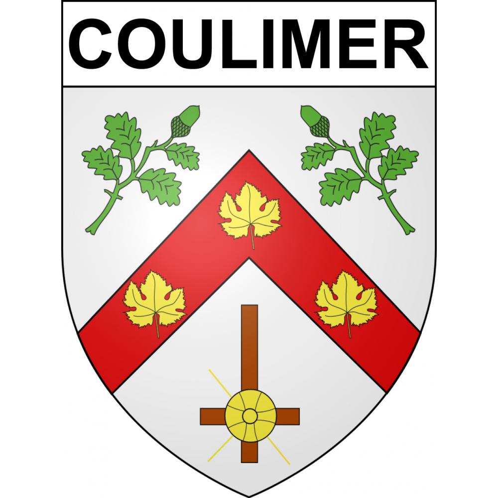 Coulimer Sticker wappen, gelsenkirchen, augsburg, klebender aufkleber