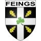 Stickers coat of arms Feings adhesive sticker