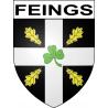 Stickers coat of arms Feings adhesive sticker