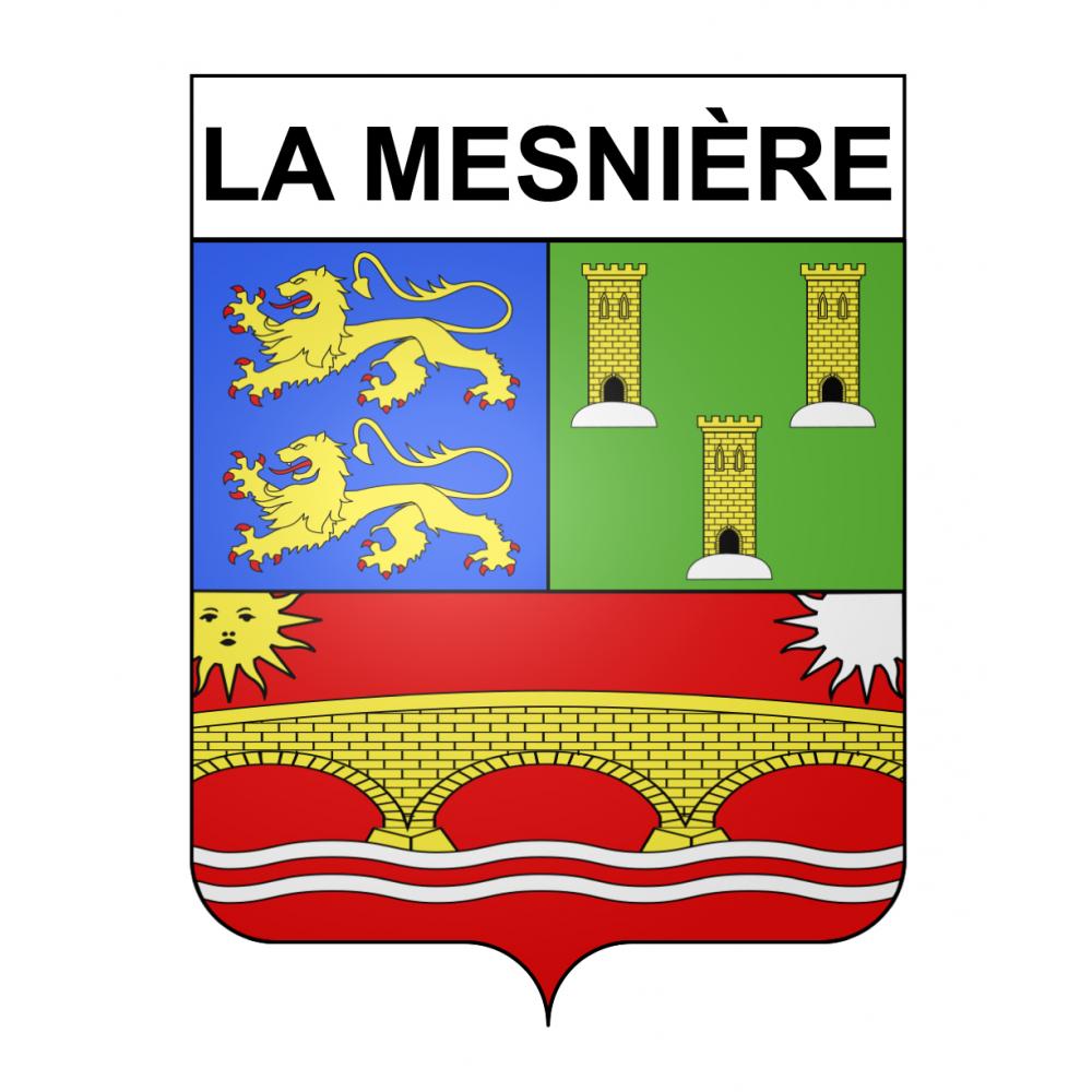 Adesivi stemma La Mesnière adesivo