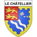 Adesivi stemma Le Châtellier adesivo