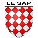 Pegatinas escudo de armas de Le Sap adhesivo de la etiqueta engomada