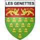 Adesivi stemma Les Genettes adesivo