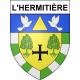 Stickers coat of arms L'Hermitière adhesive sticker