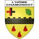 L'Hôme-Chamondot 61 ville sticker blason écusson autocollant adhésif