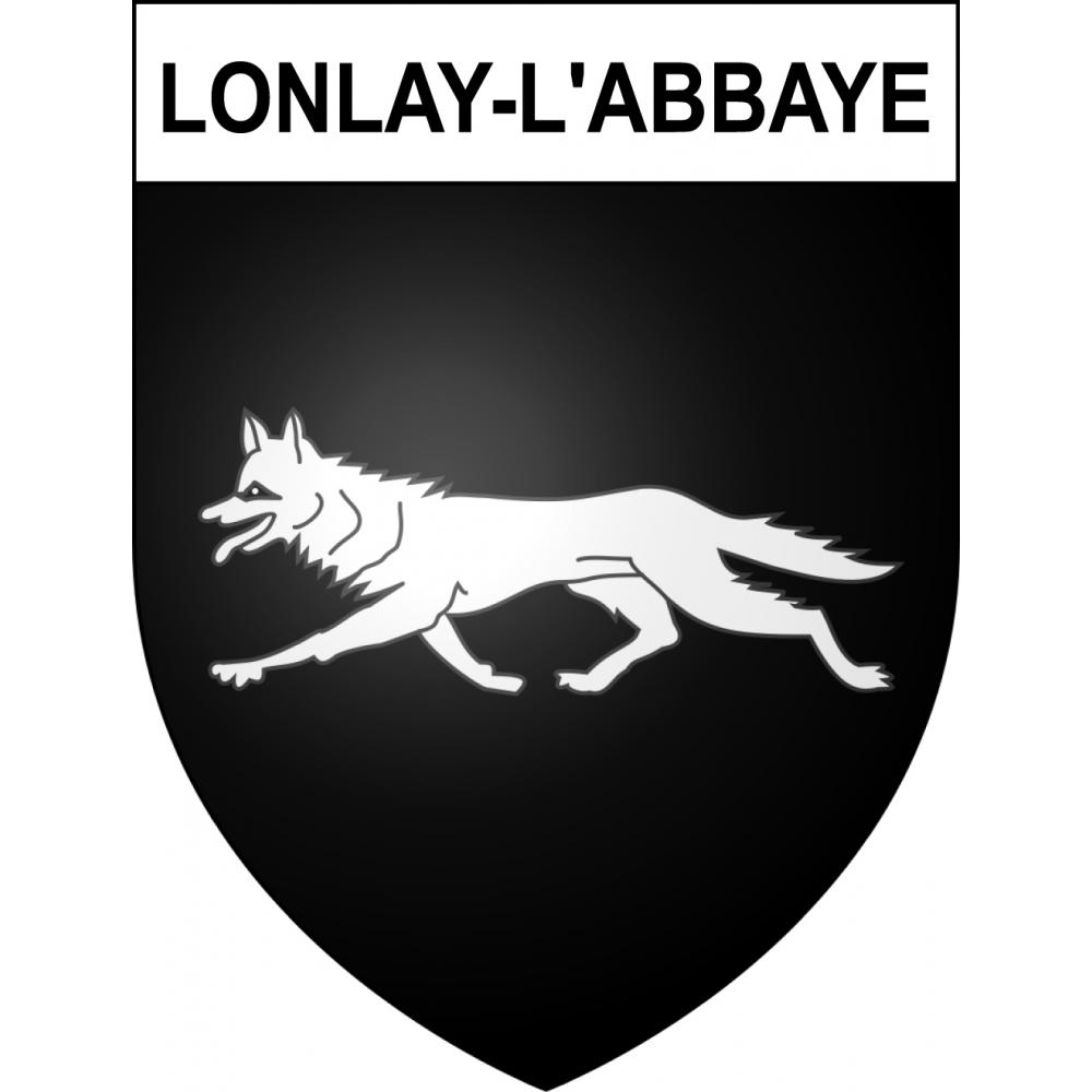 Adesivi stemma Lonlay-l'Abbaye adesivo