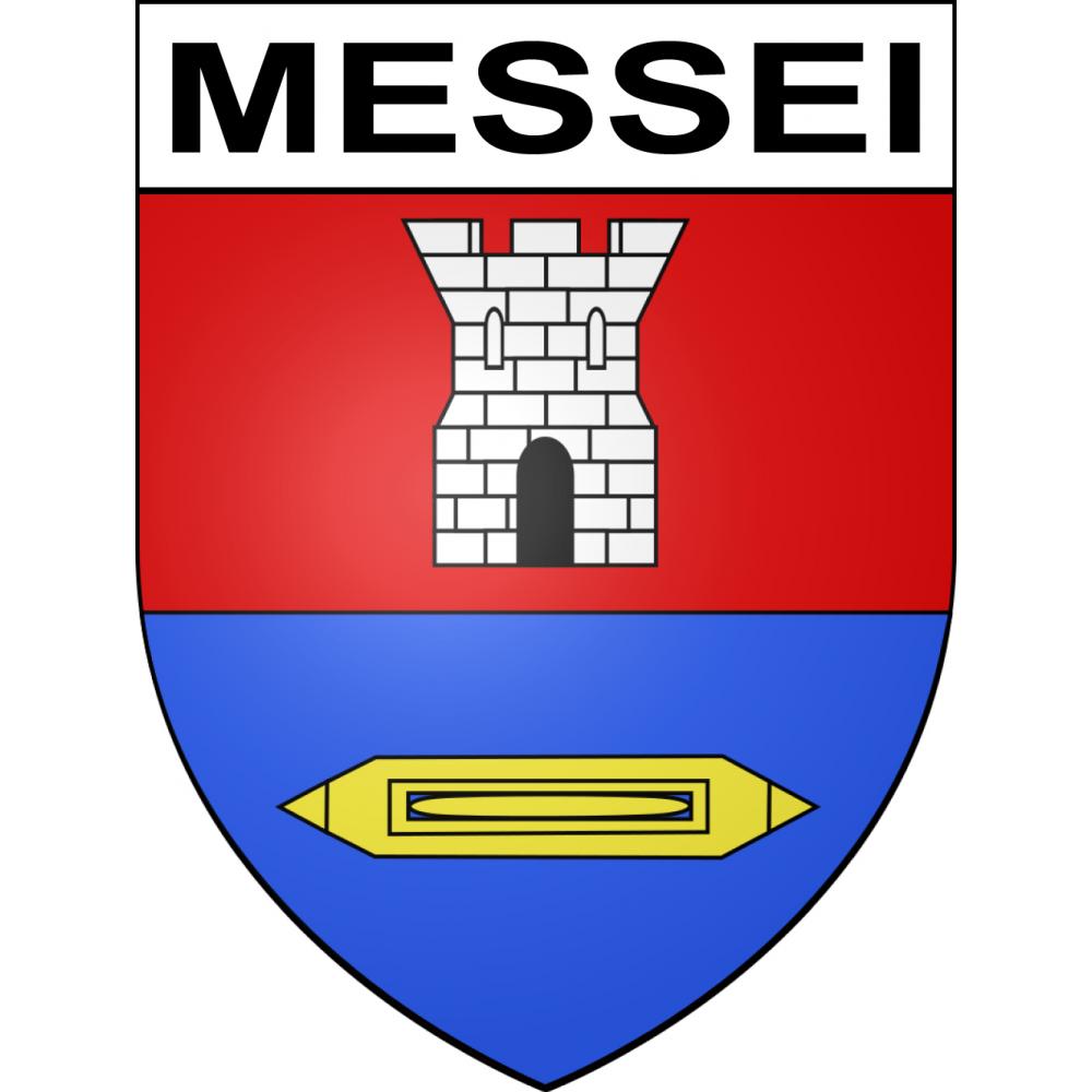 Adesivi stemma Messei adesivo