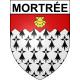 Mortrée 61 ville sticker blason écusson autocollant adhésif