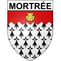 Adesivi stemma Mortrée adesivo