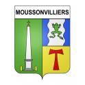 Adesivi stemma Moussonvilliers adesivo