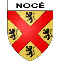 Stickers coat of arms Nocé adhesive sticker