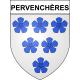 Pervenchères Sticker wappen, gelsenkirchen, augsburg, klebender aufkleber