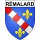 Rémalard 61 ville sticker blason écusson autocollant adhésif