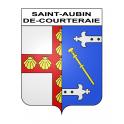 Adesivi stemma Saint-Aubin-de-Courteraie adesivo