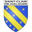 Adesivi stemma Saint-Clair-de-Halouze adesivo