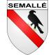 Adesivi stemma Semallé adesivo