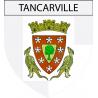 Tancarville 76 Normandie blason écusson sticker autocollant adhésif logo647